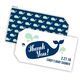 Whale Hanging Gift Tags with Organza Bags Image 5 of 8